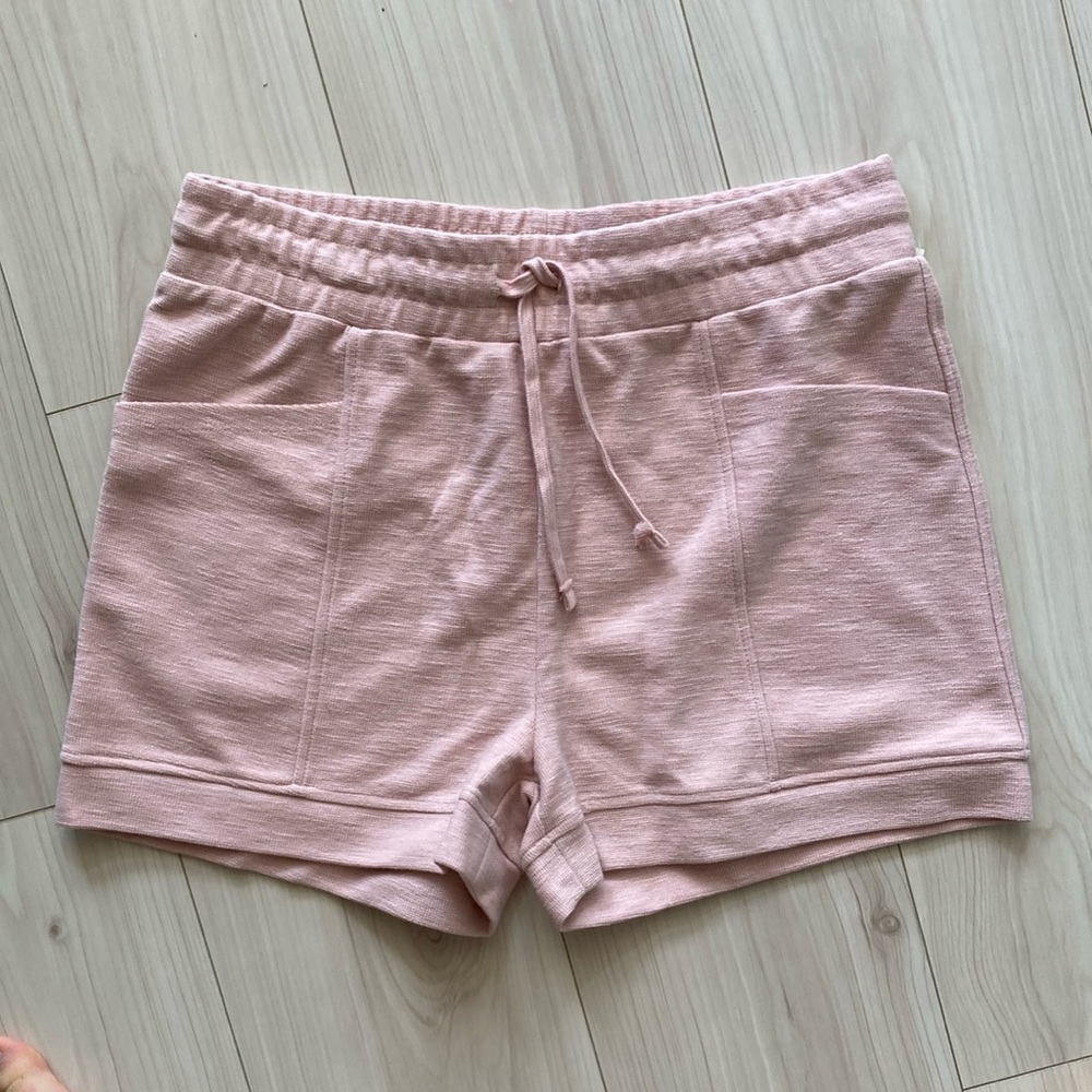 Women's Pink Casual Shorts